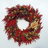 25" Indian Corn Wreath